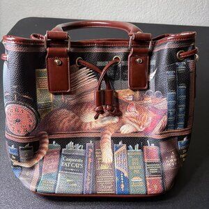 The Bradford Exchange Charles Wysocki Classic Tails Tote Bag Purse